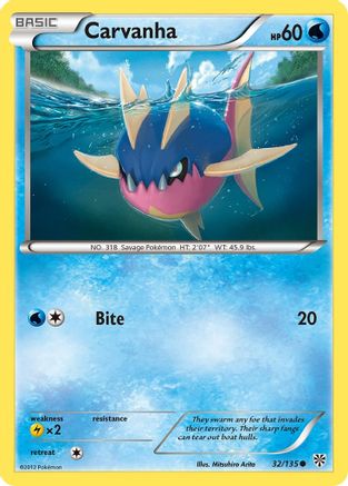 Carvanha (032) - PS  - Common - Reverse Holofoil