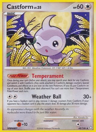 Castform (048/146) - LA  - Uncommon