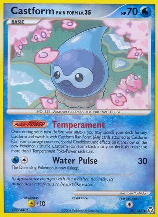 Castform Rain Form (049) - LA  - Uncommon - Reverse Holofoil