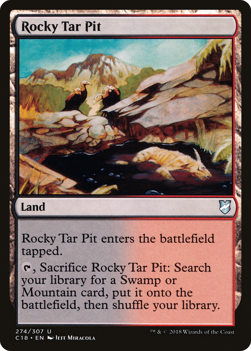 Rocky Tar Pit (C18-274) - uncommon