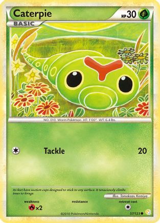 Caterpie (057/123) - HS  - Common