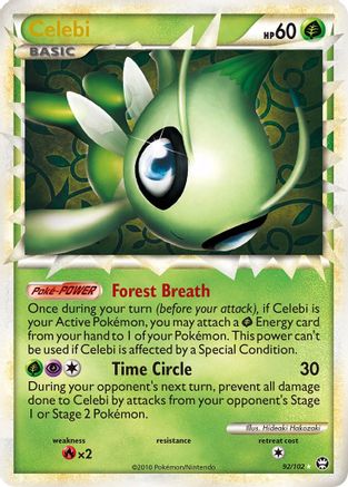 Celebi (Prime) (092/102) - T  - Ultra Rare - Holofoil