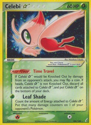 Celebi Star (100/100) - CG  - Ultra Rare - Holofoil