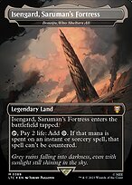 Boseiju, Who Shelters All (LTC-389) - mythic / Isengard, Saruman's Fortress (Borderless) - Foil