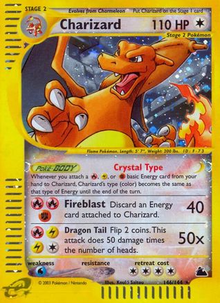 Charizard (146) - S  - Secret Rare - Reverse Holofoil