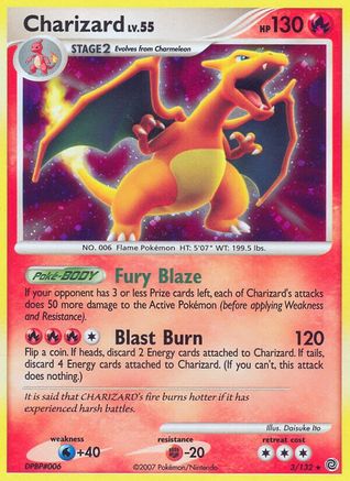 Charizard (003/132) - SW  - Holo Rare - Reverse Holofoil