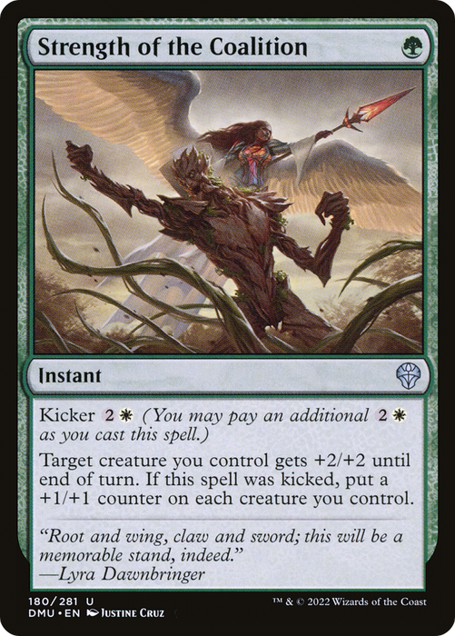 Strength of the Coalition (DMU-180) - uncommon - Foil