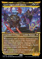 Goro-Goro and Satoru (PRE-448) - mythic: (Showcase) - Foil