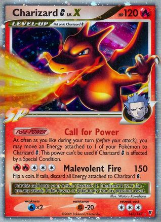 Charizard G Lv.X (143) - SV  - Ultra Rare - Holofoil