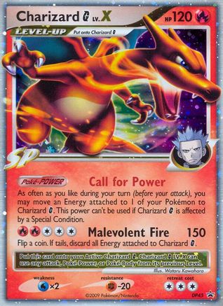 Charizard G LV.X (DP45) - DAPP  - Promo - Holofoil