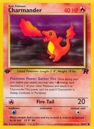 Charmander (050/82) - TR  - Common - 1st Edition