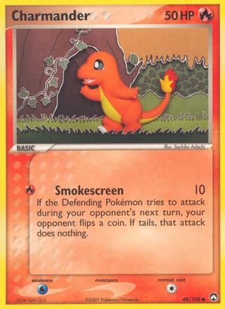 Charmander (048/108) - PK  - Common - Reverse Holofoil