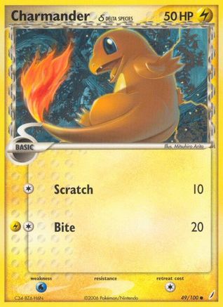Charmander (Delta Species) (049/100) - CG  - Common