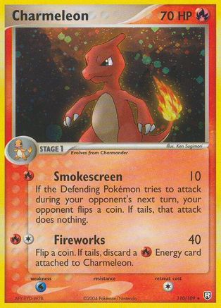 Charmeleon (110) - TRR  - Secret Rare - Holofoil