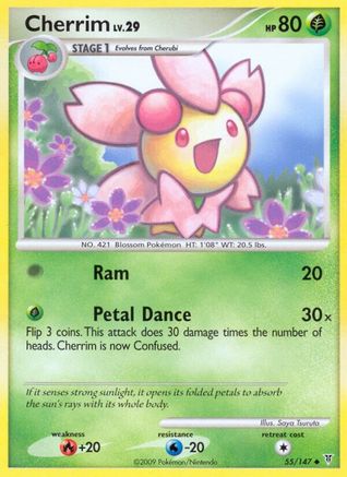 Cherrim (055) - SV  - Uncommon - Reverse Holofoil