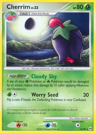 Cherrim (015) - A  - Rare