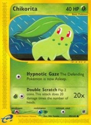 Chikorita (99) (099/165) - E  - Common - Reverse Holofoil