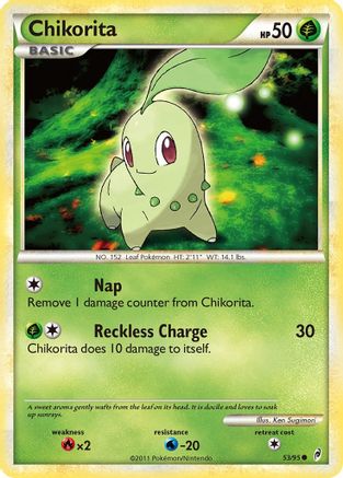 Chikorita (053/95) - COL  - Common