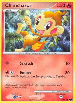 Chimchar (014) - PS6  - Common - Holofoil