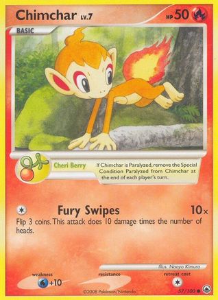 Chimchar (57) (057) - MD  - Common - Reverse Holofoil