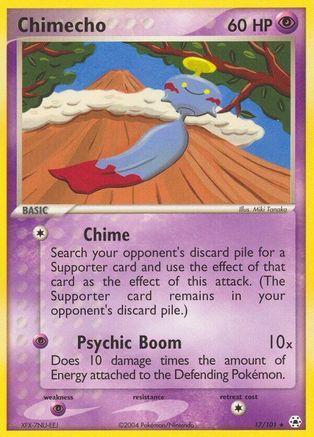 Chimecho (017/101) - HL  - Rare - Reverse Holofoil