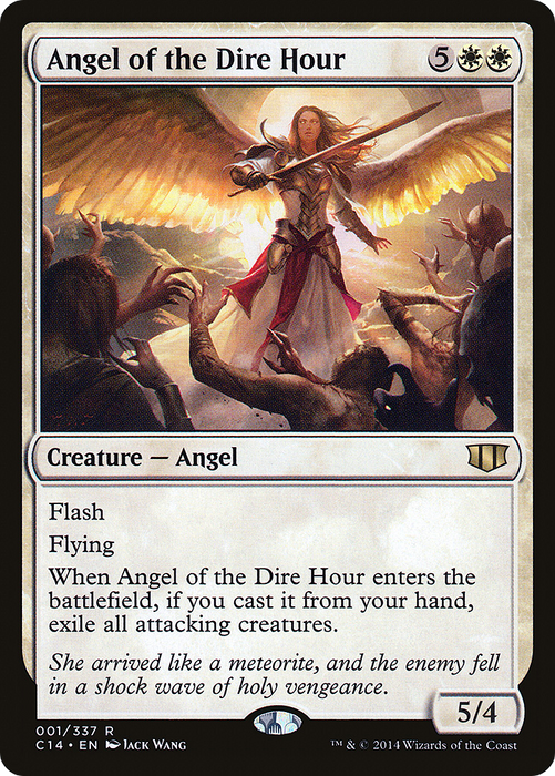 Angel of the Dire Hour (C14-001) - rare