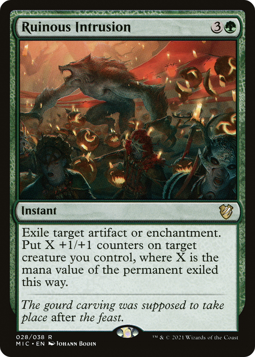 Ruinous Intrusion (MIC-028) - rare