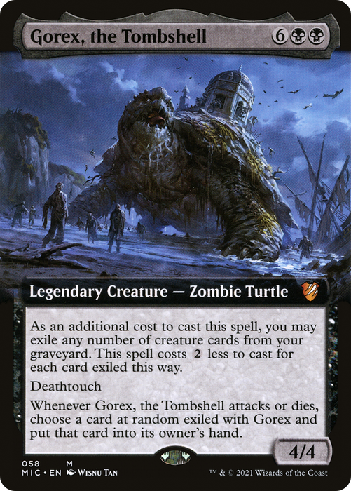 Gorex, the Tombshell (MIC-058) - mythic: (Extended Art)