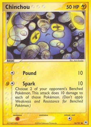 Chinchou (056/101) - HL  - Common
