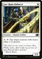Law-Rune Enforcer (J22-206) - common