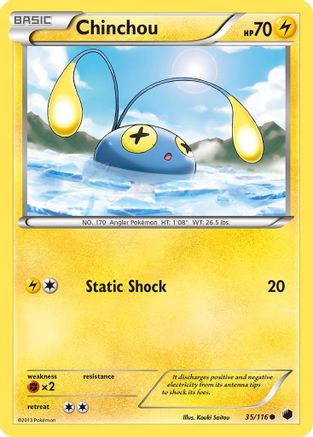 Chinchou (035) - PF  - Common