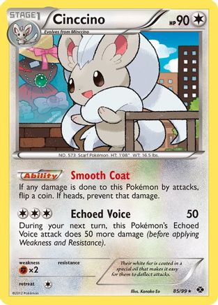Cinccino (085) - ND  - Holo Rare - Holofoil