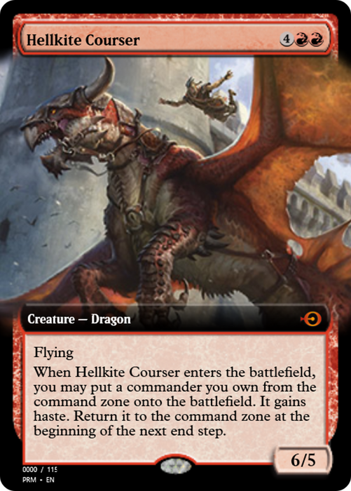 Hellkite Courser (PRM-85996) - mythic - Foil