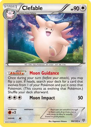 Clefable (098) - PS  - Rare