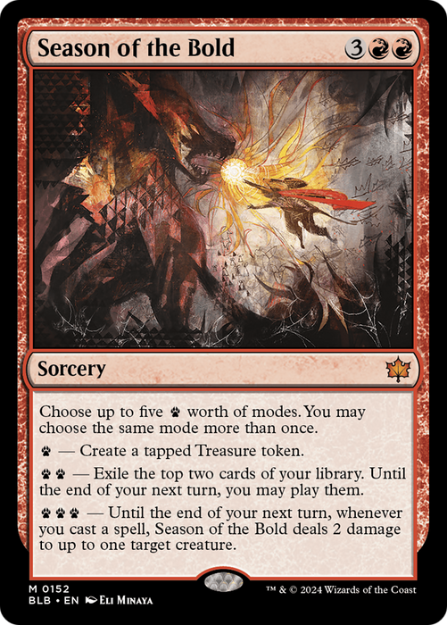 Season of the Bold (BLB-152) - mythic - Foil