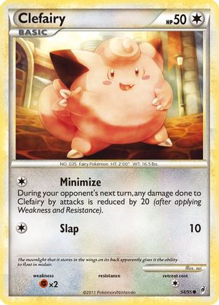 Clefairy (054/95) - COL  - Common - Reverse Holofoil