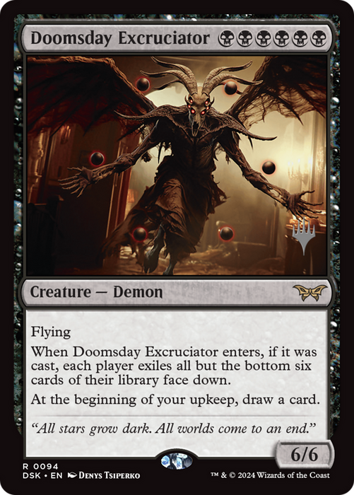 Doomsday Excruciator (PPDSK-94P) - rare - Foil