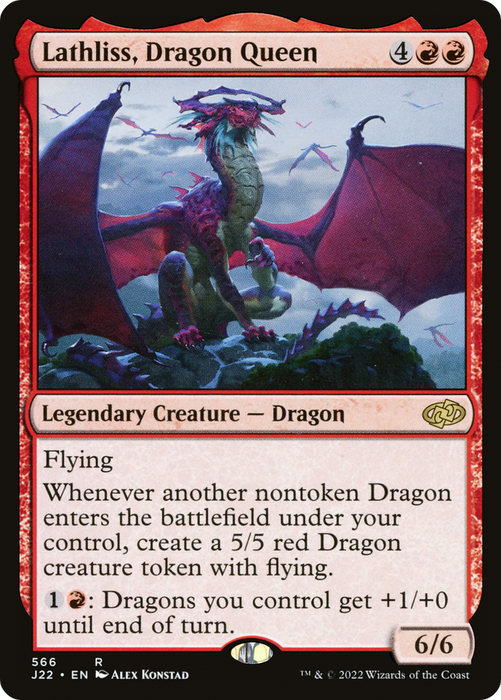 Lathliss, Dragon Queen (J22-566) - rare