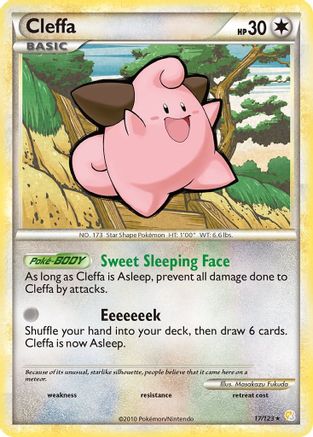 Cleffa (017) - HS  - Rare