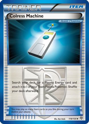 Colress Machine (Team Plasma) (119/135) - PS  - Uncommon