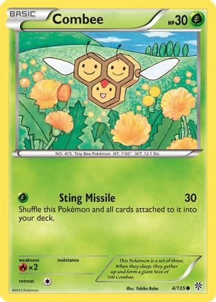 Combee (004) - PS  - Common - Reverse Holofoil