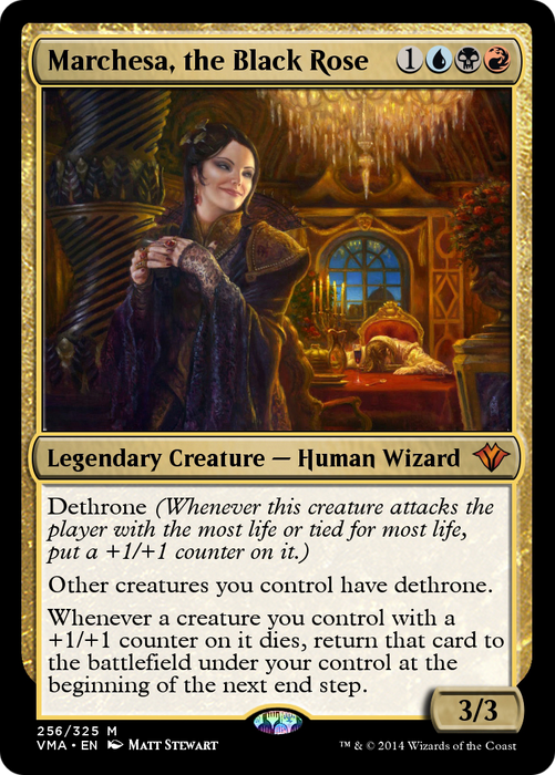 Marchesa, the Black Rose (VMA-256) - mythic - Foil