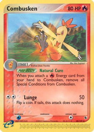Combusken (028/109) - RAS  - Uncommon