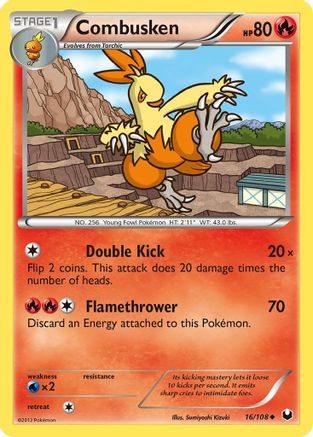 Combusken (016) - DE  - Uncommon