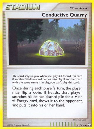 Conductive Quarry (082/100) - S  - Uncommon - Reverse Holofoil