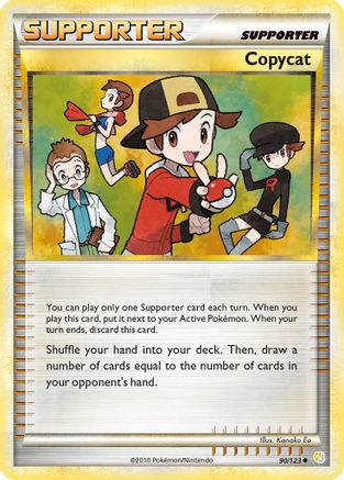 Copycat (090/123) - HS  - Uncommon - Reverse Holofoil