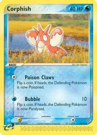 Corphish (052/97) - D  - Common - Reverse Holofoil