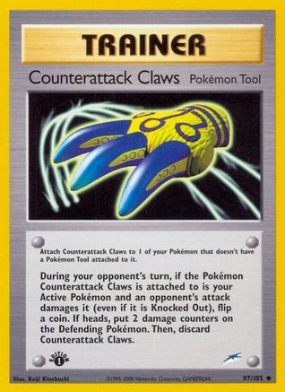 Counterattack Claws (097/105) - ND  - Uncommon - Unlimited