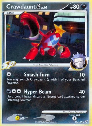 Crawdaunt G (023) - SV  - Rare