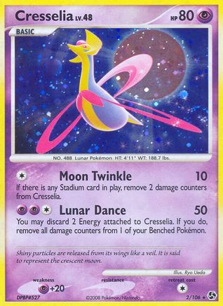 Cresselia (002) - GE  - Holo Rare - Holofoil